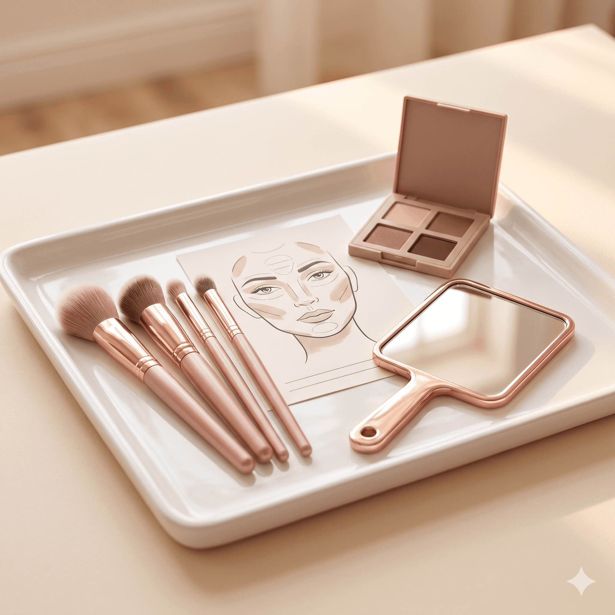 Makeup lesson tools